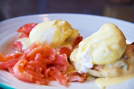 Eggs Benedict の写真素材