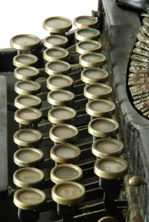 Old typewriterの写真素材