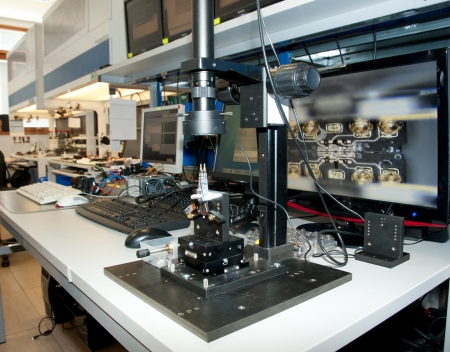 Laboratory for recovering dataの写真素材