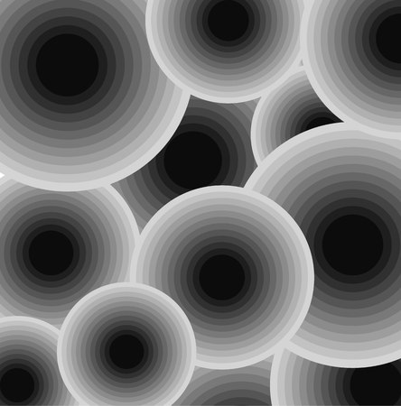 Background color geometric balls. Vector illustrationのイラスト素材