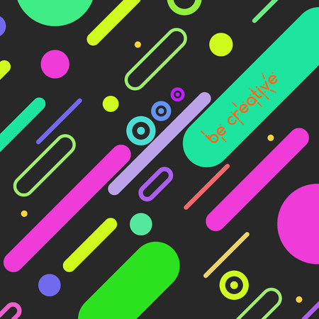 Geometrical background with diagonal elementsのイラスト素材