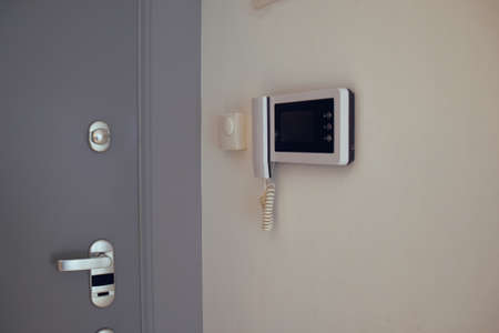 intercom security system near door