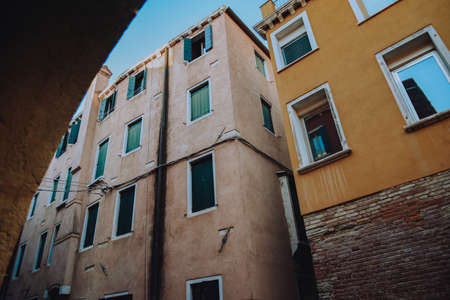 Venice at home. Travel and architecture. Italian city.の写真素材