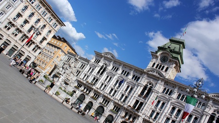 Government House in Trieste, Italy