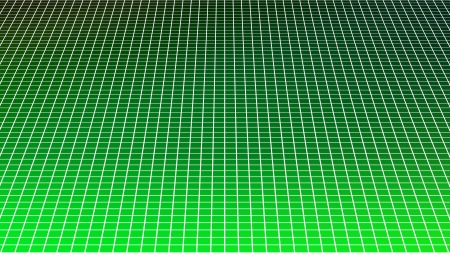 Background of green squares arranged in a matrix with distortionの写真素材