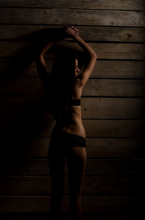 Beautiful latin swimsuit bikini womanの写真素材