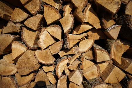 a stack of nature firewood wood  fire