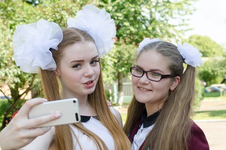 editorial reportage Last bell Lutsk 11th grade high school 14 celebration was held in Lutsk Volyn...