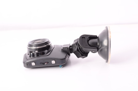Car DVR isolated on a white background