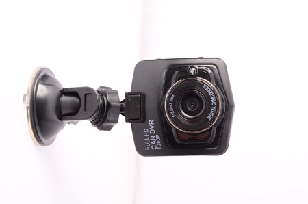 Car DVR isolated on a white background