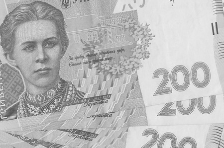 the currency of Ukraine, hryvnia