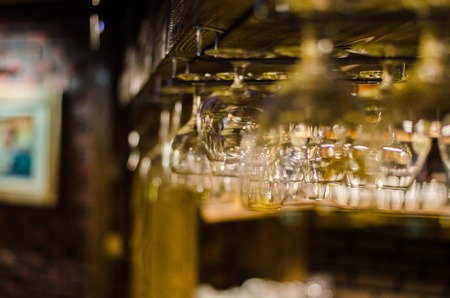 Elegant drink ingredients, glasses and supplies against white marble with room for copy.の写真素材