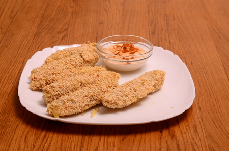 Chicken sticksの写真素材