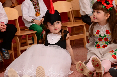 Editorial Reportage Lutsk, Ukraine Malvina kindergarten, family holiday 19.05.17.のeditorial素材