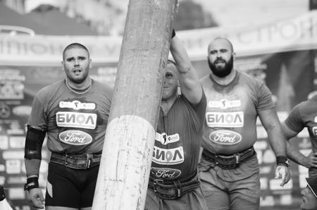 Editorial reportage celebration day city Lutsk Volyn Region Ukraine, 25.08.17.