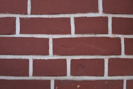 Red brick wall texture