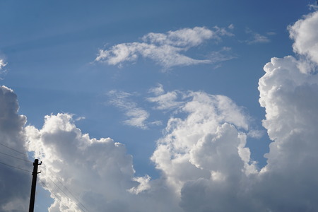 Sky cloud background.