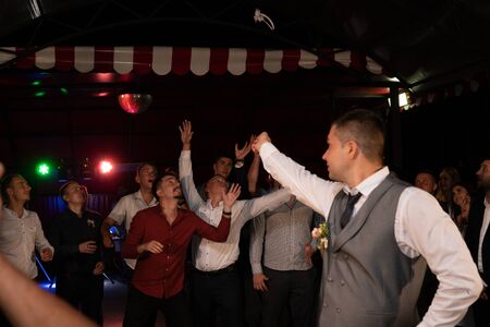 Modern Ukrainian Wedding Kovel Ukraine 08.11.2018のeditorial素材