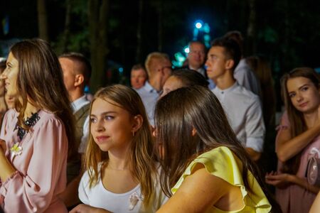 Modern Ukrainian Wedding Kovel Ukraine 08.11.2018のeditorial素材