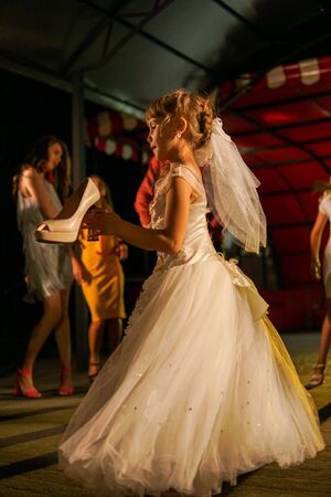 Modern Ukrainian Wedding Kovel Ukraine 08.11.2018のeditorial素材