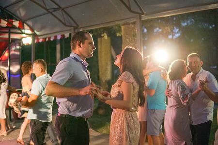 Modern Ukrainian Wedding Kovel Ukraine 08.11.2018のeditorial素材