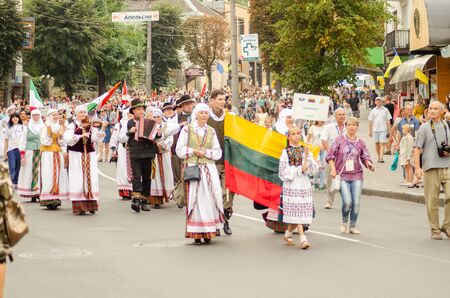 Closing of the festival "Polissya Summer with Folklore Lutsk Ukraine" 25.08.2018のeditorial素材