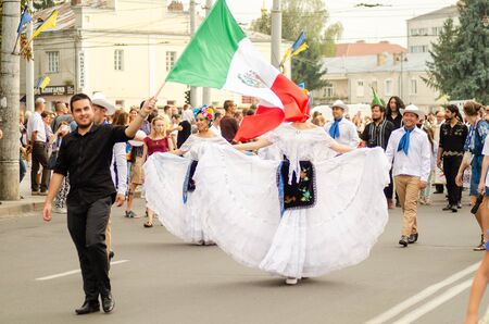 Closing of the festival "Polissya Summer with Folklore Lutsk Ukraine" 25.08.2018.のeditorial素材