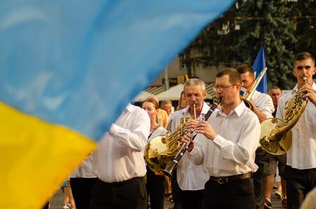 Closing of the festival "Polissya Summer with Folklore Lutsk Ukraine" 25.08.2018.のeditorial素材