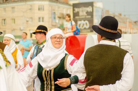 Closing of the festival "Polissya Summer with Folklore Lutsk Ukraine" 25.08.2018.のeditorial素材