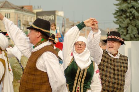 Closing of the festival "Polissya Summer with Folklore Lutsk Ukraine" 25.08.2018.のeditorial素材