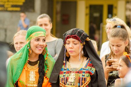 Closing of the festival "Polissya Summer with Folklore Lutsk Ukraine" 25.08.2018.のeditorial素材