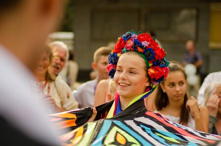 Closing of the festival "Polissya Summer with Folklore Lutsk Ukraine" 25.08.2018.のeditorial素材