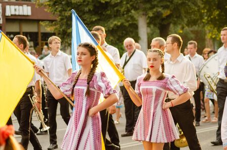Closing of the festival "Polissya Summer with Folklore Lutsk Ukraine" 25.08.2018.のeditorial素材
