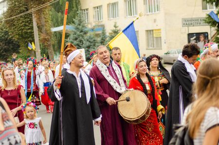 Closing of the festival "Polissya Summer with Folklore Lutsk Ukraine" 25.08.2018.のeditorial素材