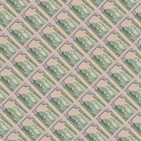 US President Jackson in the twenty-dollar billの写真素材