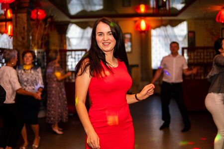 Chinese Birthday Restaurant Lutsk, Ukraine 18.08.18.のeditorial素材