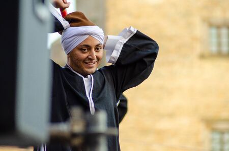 Opening of the festival Polissya Summer with folklore Lutsk Ukraine 22.08.2018のeditorial素材