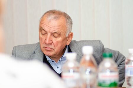 Conference on the enhancement of the implementation of European human rights standards in Ukraine. Lutsk Ukraine 10.19.2018.のeditorial素材