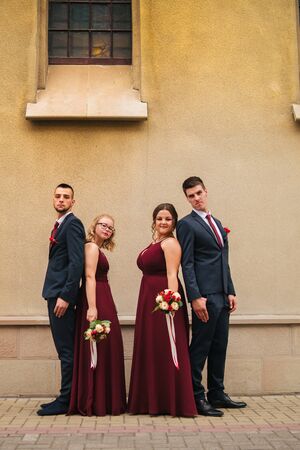 Ukrainian wedding Ukraine Ivano Frankivsk 04.10.2018.のeditorial素材