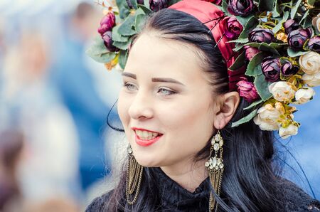 Volyn princess beauty pageant Ukraine Lutsk. 23/07/2015のeditorial素材
