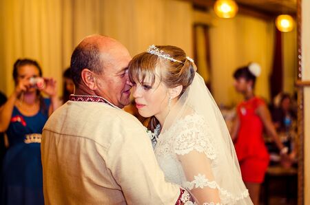 Ukrainian traditional wedding Lutsk Ukraine 28.10.2016.のeditorial素材