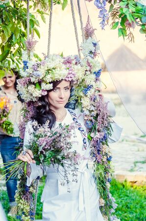 Volyn princess beauty pageant Ukraine Lutsk. 23/07/2015のeditorial素材