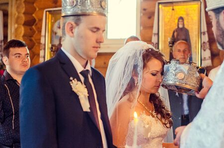 Ukrainian Wedding Ukraine Lutsk 24.10.2014のeditorial素材