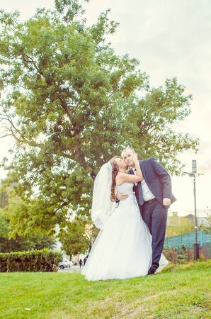 Ukrainian Wedding Ukraine Lutsk 24.10.2014. Ukrainian wedding tradition. Beautiful wedding.のeditorial素材