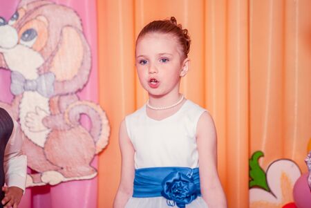 graduation day, kindergarten Malvin, Lutsk Ukraine 22/05/2015のeditorial素材