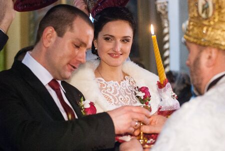 modern Ukrainian Wedding Ukraine Lutsk 02.09.2018.のeditorial素材