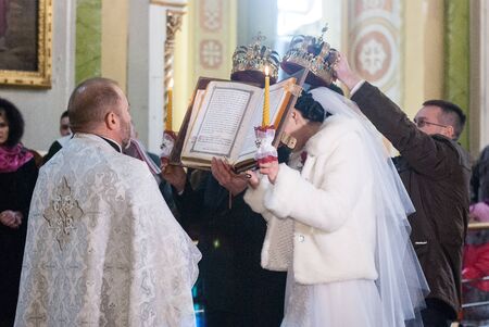 modern Ukrainian Wedding Ukraine Lutsk 02.09.2018.のeditorial素材