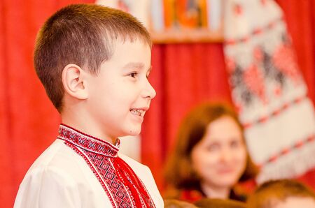 Ukrainian Evenings, Malvin Kindergarten, Lutsk Ukraine 28/01/2015.のeditorial素材