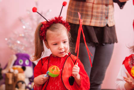 New Years morning in kindergarten editorial reportage Lutsk 21.12.2015のeditorial素材