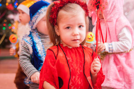 New Years morning in kindergarten editorial reportage Lutsk 21.12.2015のeditorial素材